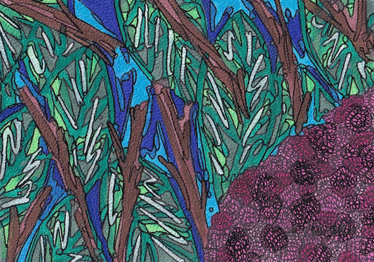 Notecard Fall Hydrangea