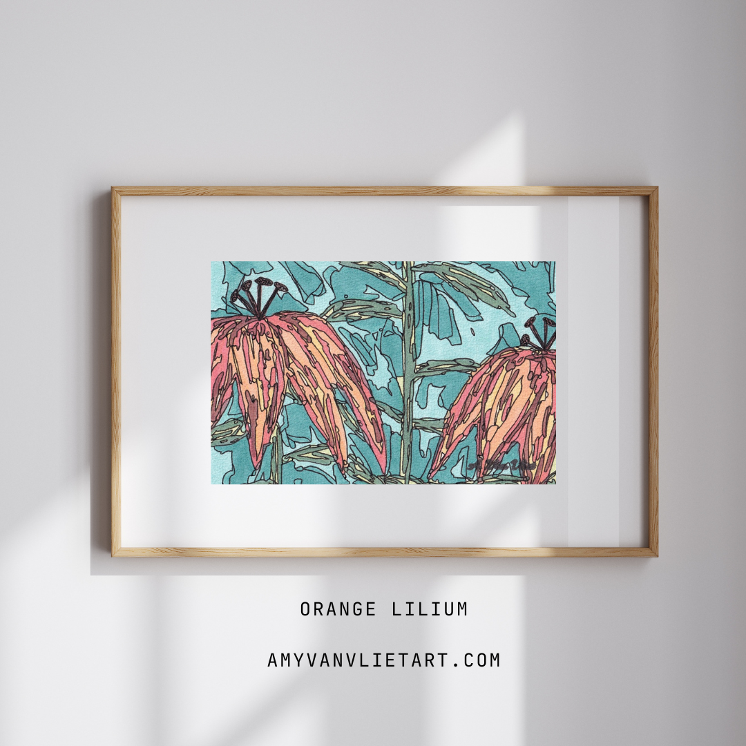 Orange Lilium