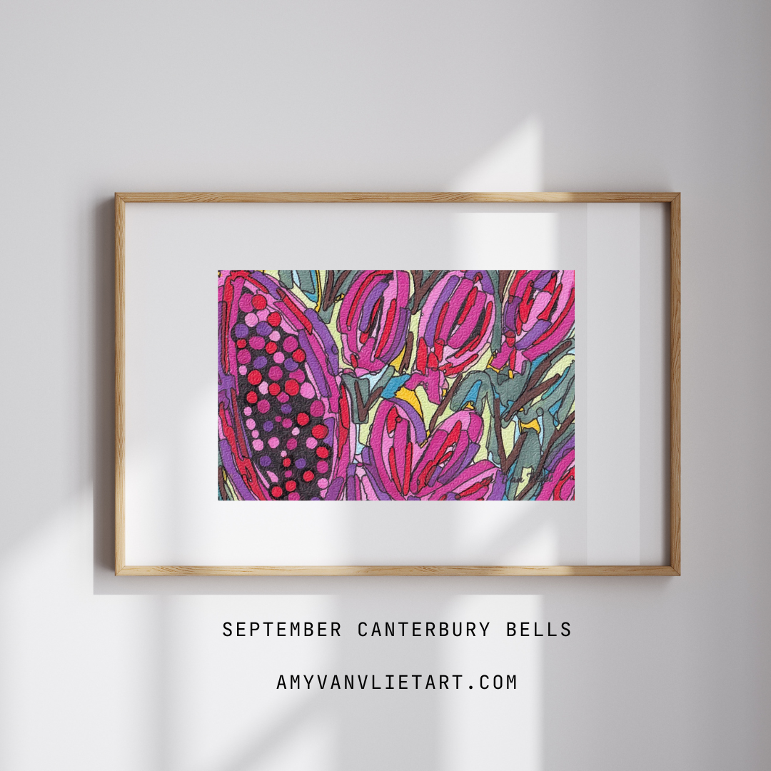 September Canterbury Bells