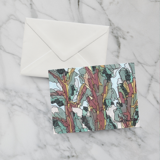 Notecard Cedar Forest