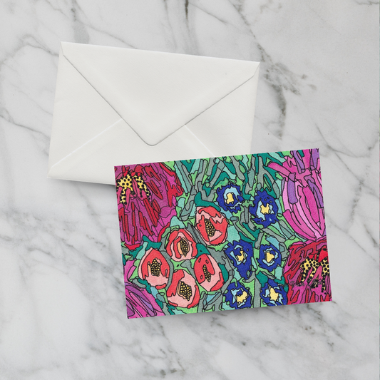 Notecard Garden Party