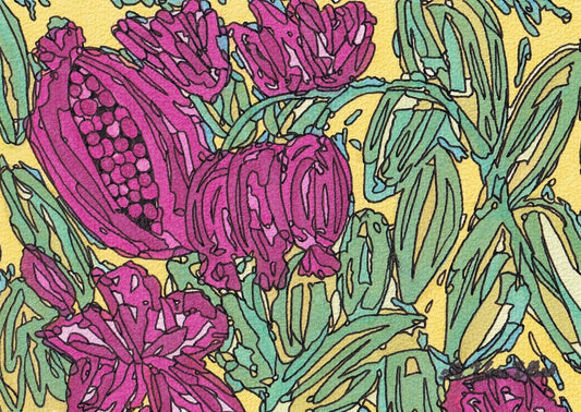 July Canterbury Bells